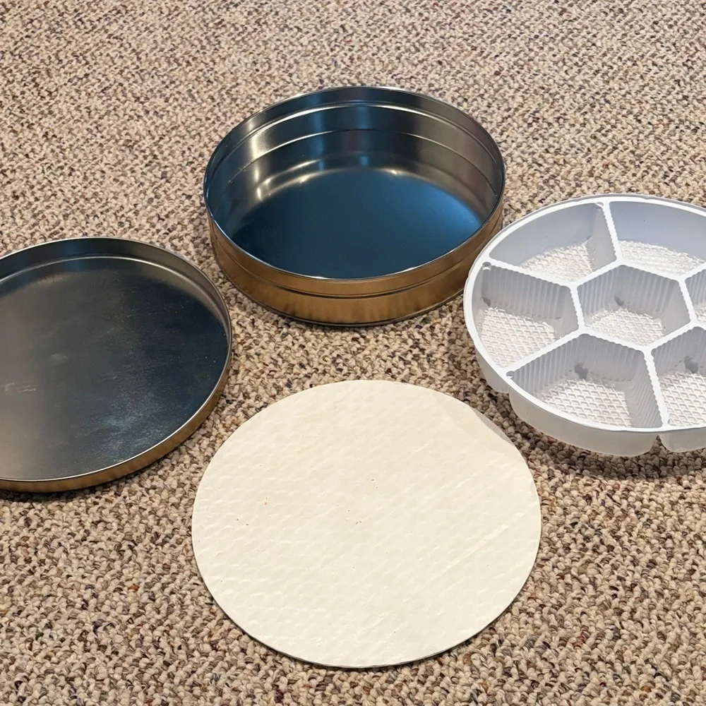 Pair of Decorative Tins
